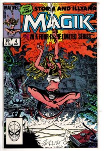 Magik (Storm and Illyana Limited Series) #4 (1984)