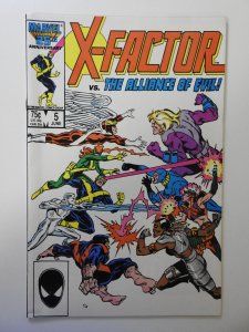 X-Factor #5 (1986)  FN/VF Condition! 1st Cameo App of Apocalypse!