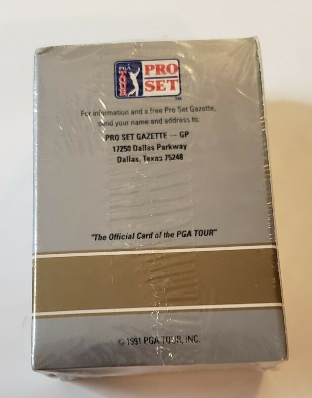 PGA Tour Partners Pro Set Special Inaugural Set 100 pro cards Factory Sealed 