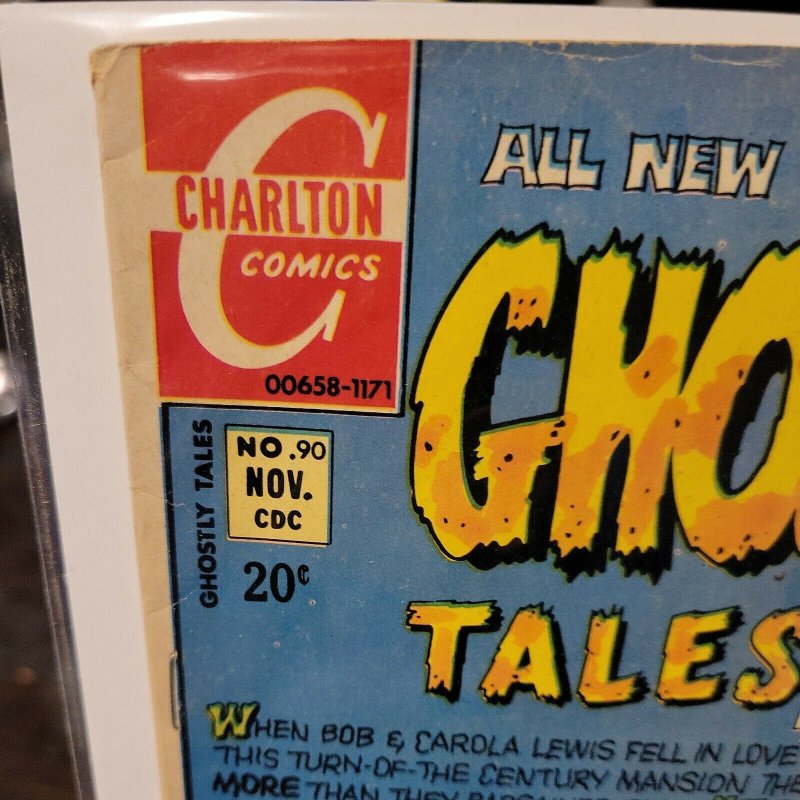 Ghostly Tales #90 F 1971 Charlton Comic Ditko