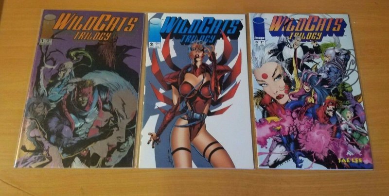 Wildcats Trilogy 1-3 Complete Set Run! ~ NEAR MINT NM ~ 1993 Image Comics