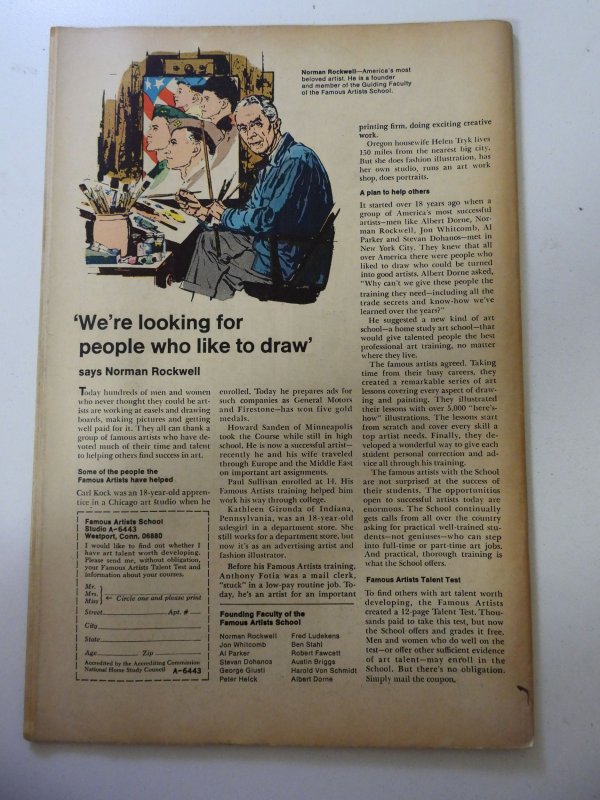 Captain America #131 (1970) VG Condition ink on fc