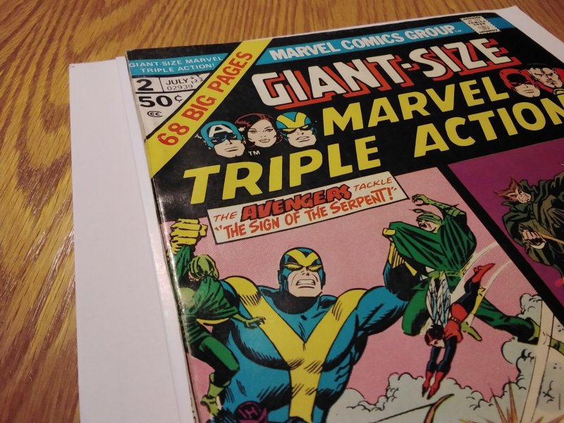 Giant-Size Marvel Triple Action #2  (1975)