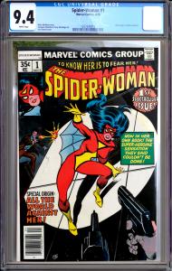 Spider-Woman #1 CGC Graded 9.4 New Origin of Spider-Woman