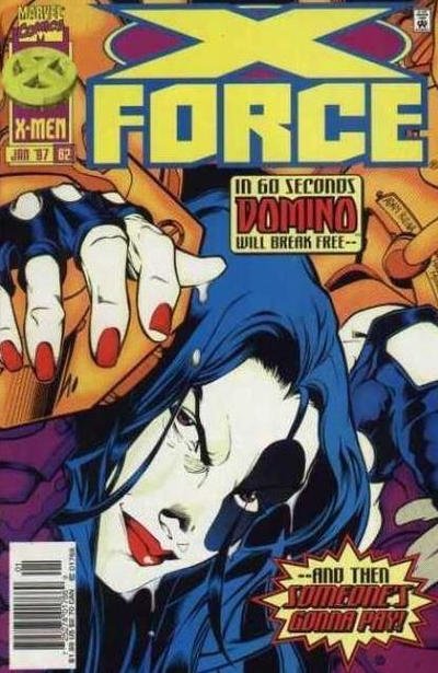 X-Force #62 (Newsstand) FN ; Marvel