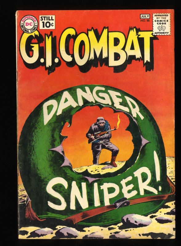 G.I. Combat #88 VG 4.0 2nd Haunted Tank Story!