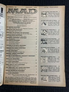 1963 MAD Magazine #76 VG 4.0 Alfred E Neuman / Happy New Year Issue