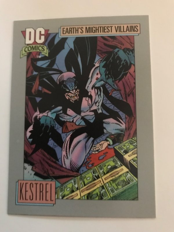 KESTREL #99 card : 1992 DC Universe Series 1, NM/M, Impel;  Hawk & Dove villain