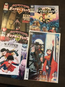 Adventures of the Super Sons Complete Set 1-12  #1 is Jimenez Variant