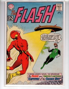 • The Flash #131 (vol.1-1962) Green Lantern app! Nice copy [CR500-GA#2]