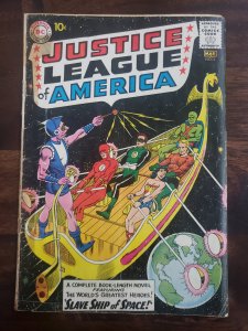 Justice League of America 3 1st app of Kanjar Ro, Kromm, Hyathis and Sayyar