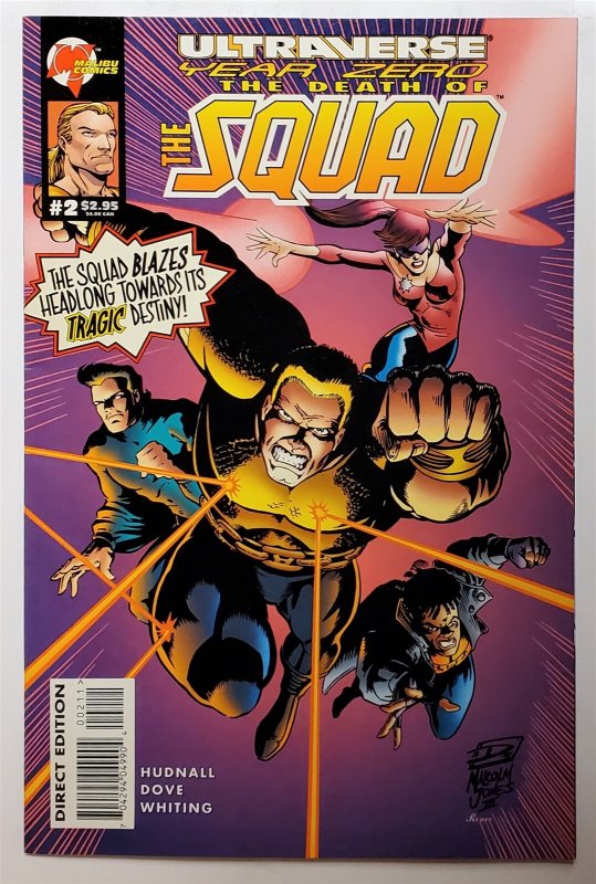 Ultraverse Year Zero: The Death of the Squad #2 (May 1995, Malibu) VF/NM