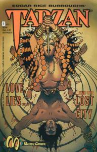 Tarzan: Love, Lies and the Lost City #1 VF/NM; Malibu | save on shipping - detai