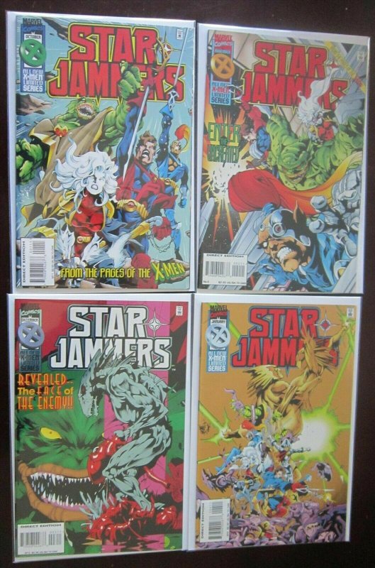 Star Jammers Comics Set # 1 - 4 - 8.0 VF - 1995