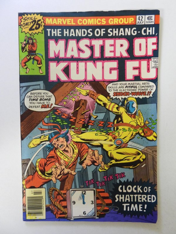 Master of Kung Fu #42 (1976) VF- condition