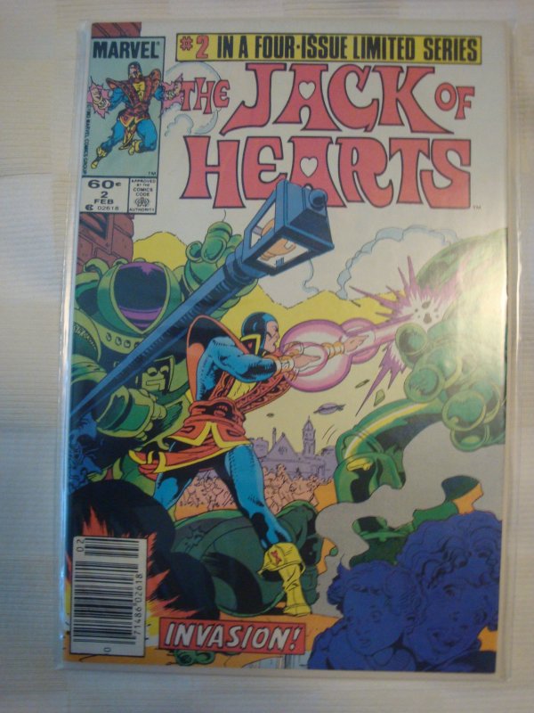 Jack of Hearts #2 Bill Mantlo Story Nick Fury S.H.I.E.L.D.