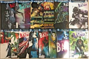 ALL-STAR BATMAN#1-14 VF/NM LOT 2016 SCOTT SNYDER DC UNIVERSE REBIRTH