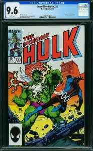 Incredible Hulk #295 (1984) CGC 9.6 NM+