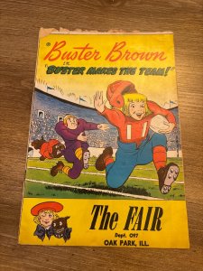 Buster Brown In Buster Makes The Team Shoe Copmany Promo Comic Book VG- 7 J409
