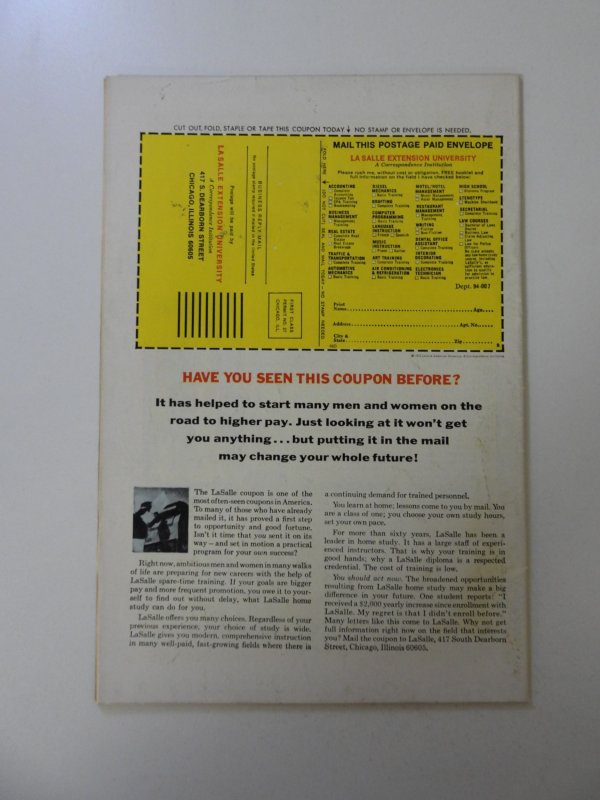 Dead of Night #1 (1973) FN condition stains back cover