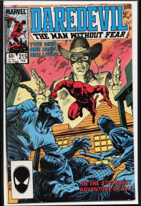 Daredevil #215 (1985) Daredevil