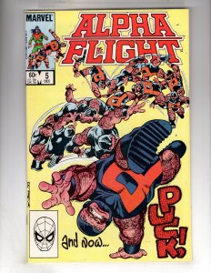 Alpha Flight #5 (1983)  John Byrne story & art    / 107-BN#2