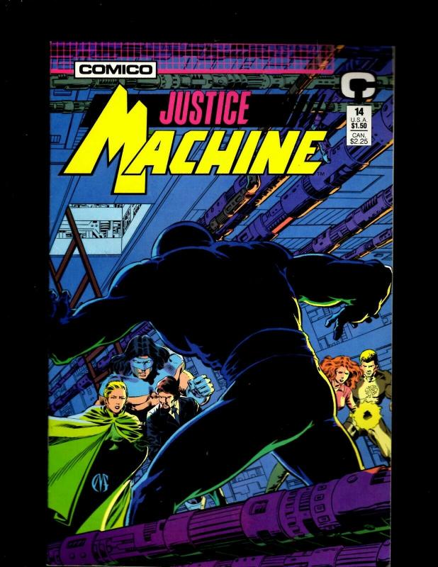 Lot of 11 Comics Justice Machine #9 13 14 15 16 17 18 20, Elementals #1 2 3 JF20