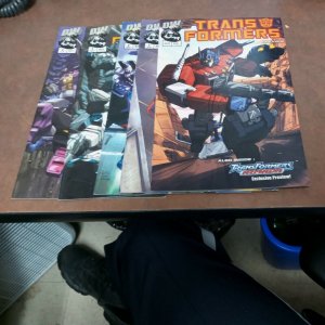 Transformers generation Comics Preview 1 2 Variant 3 2002 Dreamworks Lot Run Set