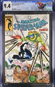 Amazing Spider-Man #299 CGC 9.4 OW PAGES, CUSTOM LABEL