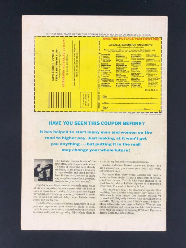 Dead of Night #3 (1974) VG Romita and Severin Cover