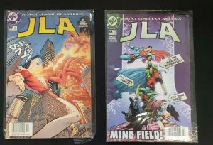JLA 8PC (VF) FLASH FAX, A FOOL IN LOVE, JUSTICE LEAGUE ADVENTURES 1990-2003
