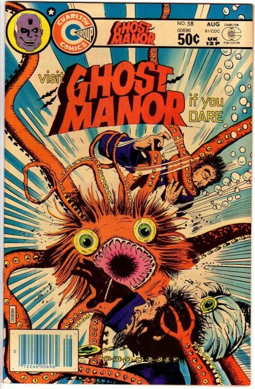 GHOST MANOR 1971-1984 58  F-VF Aug. 1981
