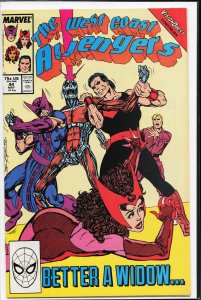 West Coast Avengers #44 (1989) West Coast Avengers / Avengers West Coast