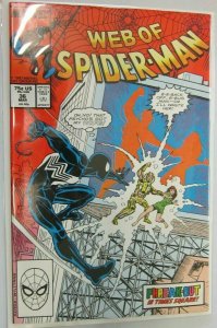 Web of Spider-Man #36 DIR 8.0 VF (1988)