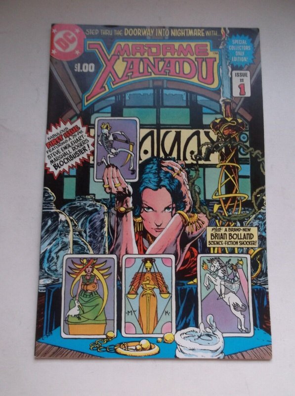 DC: MADAME XANADU #1, BEAUTIFUL MARSHALL ROGERS' ART W/CENTERFOLD, 1981, VF/NM!!