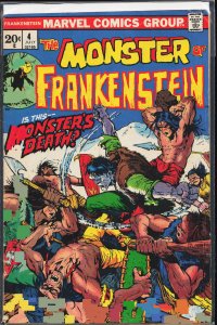 The Frankenstein Monster #4 (1973) Frankenstein Monster
