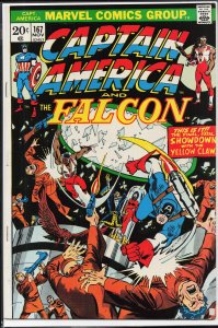 Captain America #167 (1973) Captain America and the Falcon