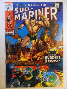 SUB-MARINER # 21 MARVEL SILVER ACTION ADVENTURE