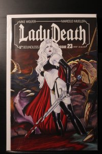 Lady Death #23 Wraparound variant (2012)