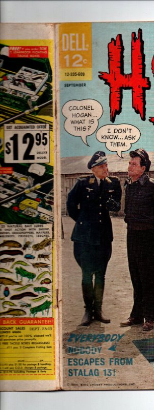 Hogan's Heroes #2 - Klink Schultz Hogan photo cover - Dell - 1966 - (-VG)