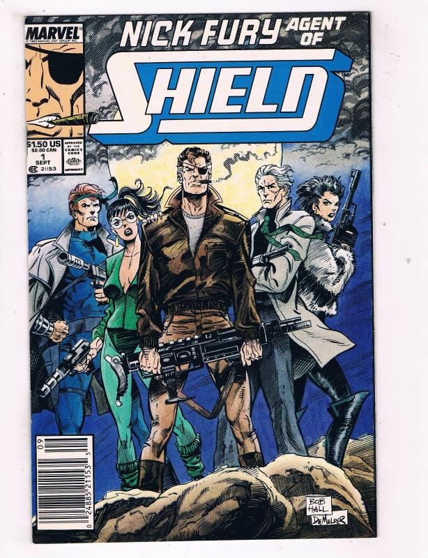 Nick Fury Agent Of Shield #1 VF Marvel Comics Comic Book Sept 1990 DE40 AD14