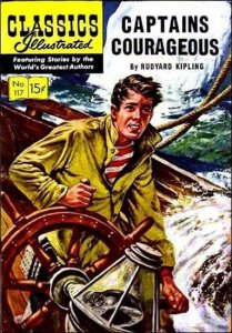 Classics Illustrated (Gilberton) #117 GD ; Gilberton | low grade comic Captains 