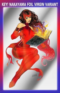 [FOIL] SCARLET WITCH #1 KEY DAVID NAKAYAMA EXCLUSIVE VIRGIN VARIANT PS* X-MEN 97