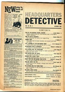 Headquarters Detective 10/1965-murder-stangulation-sadism-love captive-G