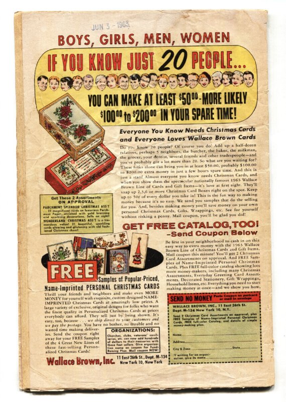 Journey Into Mystery #95 - 1963 - Marvel - VG- - comic book