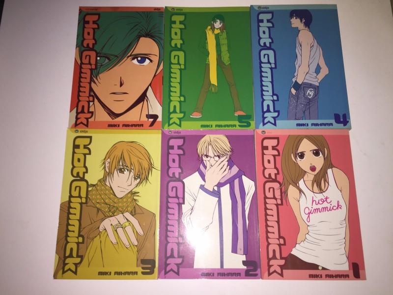 Lot Of 6 Hat Gimmick Shojo Manga Comic Books # 1 2 3 4 5 7 Miki Aihara Viz J246