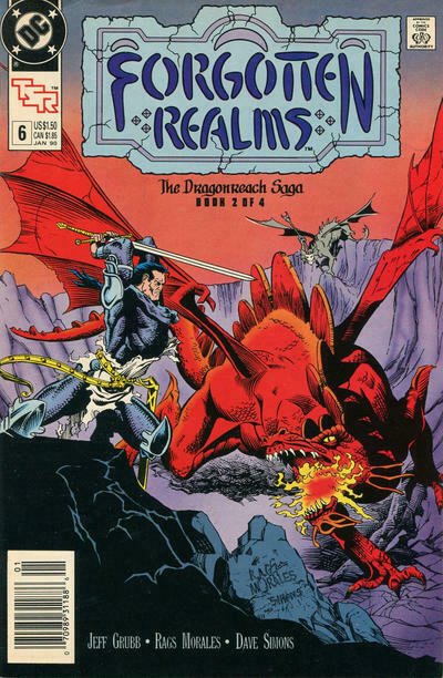 Forgotten Realms (DC) #6 (Newsstand) FN; DC | save on shipping - details inside