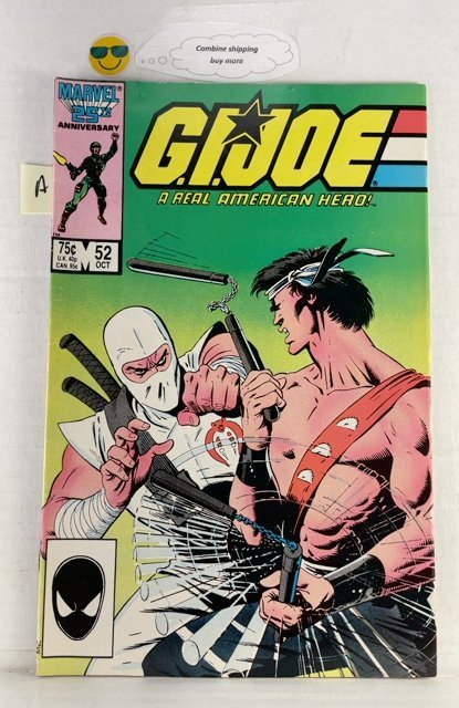 G.I. Joe: A Real American Hero #52 Second Printing Variant (1986)