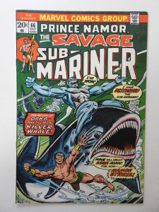 Sub-Mariner #66 (1973) VG Condition moisture stain