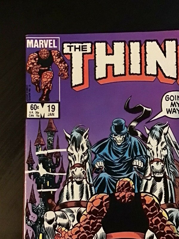 THE THING #19 (1983 MARVEL) 1ST SOLO SERIES 